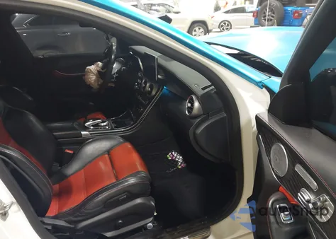 2015 Mercedes-Benz C 63 Amg S from USA, damaged, VIN 55SWF8HBXFU088254